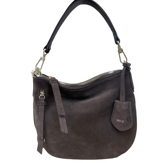 abro JUNA Hobo x-small, dunkelbraun