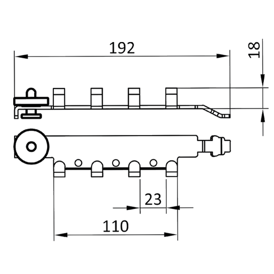 haken-leiste-horizontal-airlineschiene