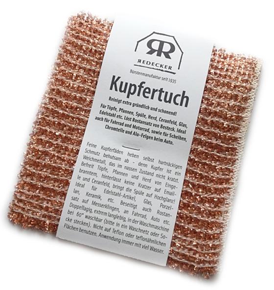 Kupfertuch 2er Pack Redecker