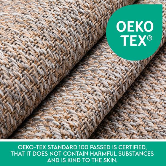 In & Outdoor Teppich Zagora beige