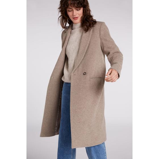 OUI  Mantel italienischer Wolle-Cashmere-Mix