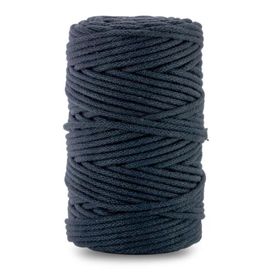 Kordel Baumwolle 5mm uni  - dunkelblau