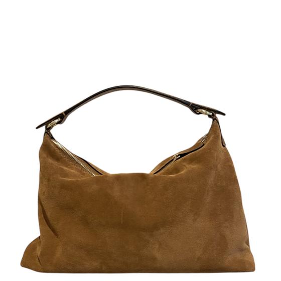 abro ALL IN ONE Hobo bag small, cuoio