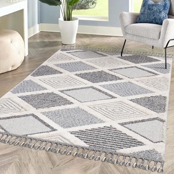 TT Valencia Teppich 160x230 cm beige grau
