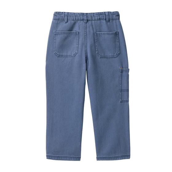 People wear Organic Twill Hose Ozean
