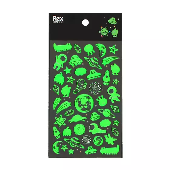 Rex London 3D Aufkleber Weltraum