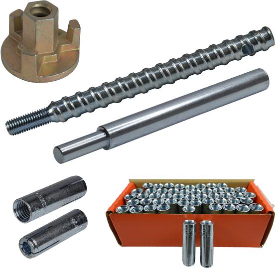 Beton<br>Befestigungsset für Kernbohrständer<br>Bohrdurchmesser 16 mm