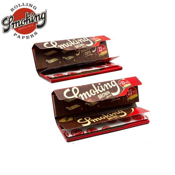 Papers mit Tips, Smoking®, Brown, King Size 