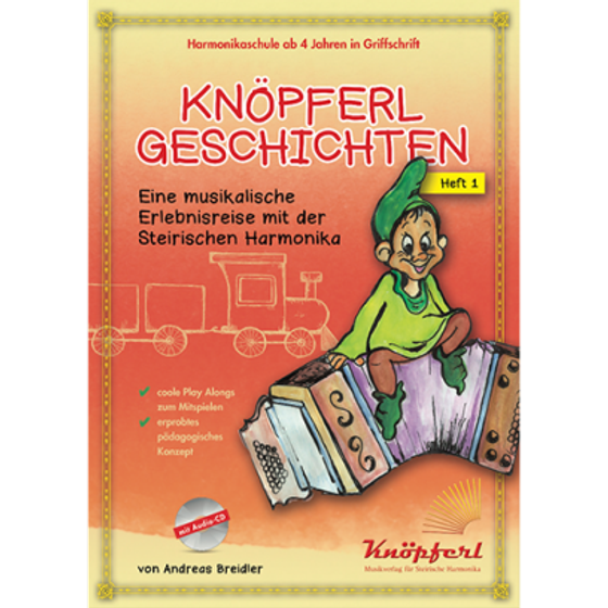 Breidler: Knöpferl Geschichten Band 1 + CD 