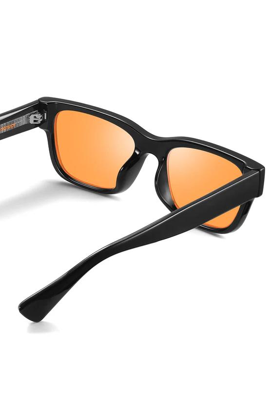 eco SHADES Sonnenbrille VENTURI - schwarz - orange - Unisex