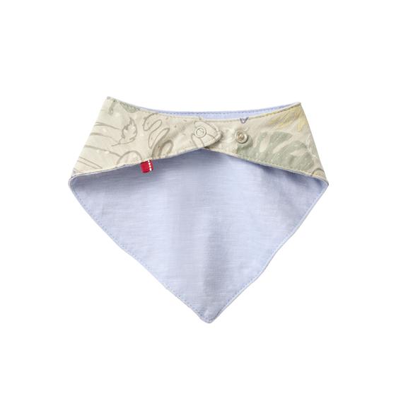 People wear Organic Dreieckstuch Khaki Bedruckt Tropische Blätter