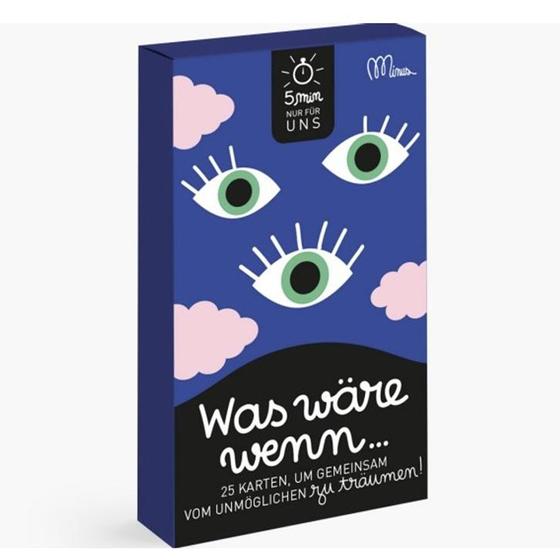 Minus Editions Kartenspiel - WAS WÄRE WENN  - 5 Min Nur Für Uns 