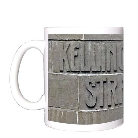 U-Bahn Kaffeebecher Kaffeetasse U-Bahnhof Kellinghusenstrasse Linie U3 von tom bäcker Geschenkidee Hamburg Harvestehude, Klosterstern