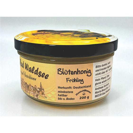 Honig aus Bad Waldsee, 200g, cremig, Frühling
