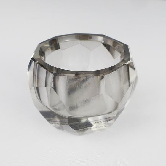 GIFTCOMPANY Deko Teelichthalter Glas geschliffene Kanten - klarglas 
