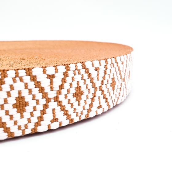 Gurtband Aztek 38mm - cognac