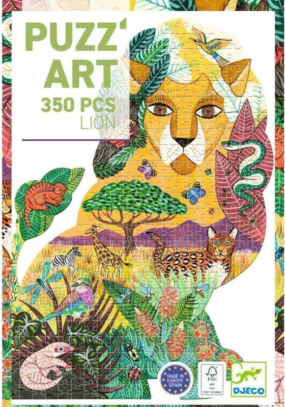 Djeco Puzzle Lion 350 Teile