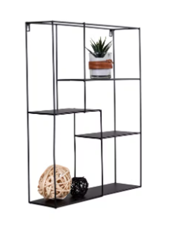 Regal | Wandregal Mons Shelf - Schwarz 