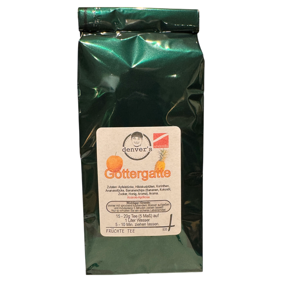 Früchtetee Göttergatte, 100g Tüte