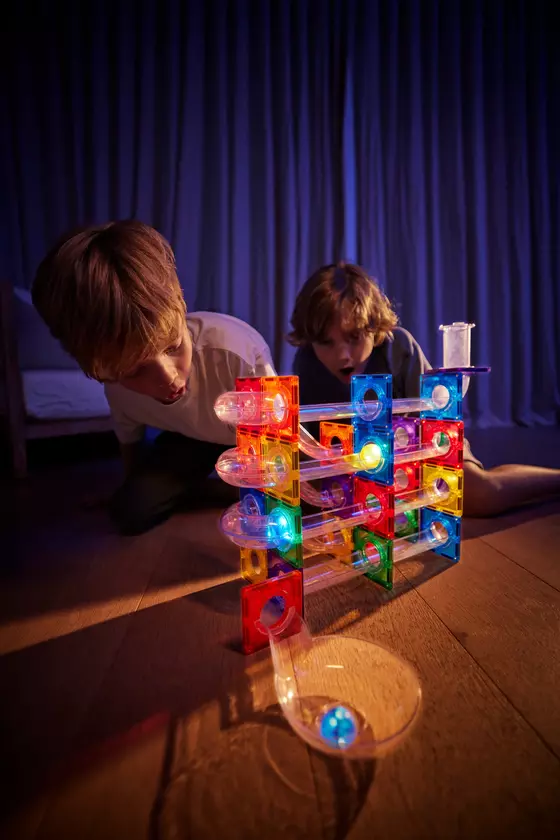 Cleverclixx Ball Run Dazzling Lights Pack Intense | 100 Teile