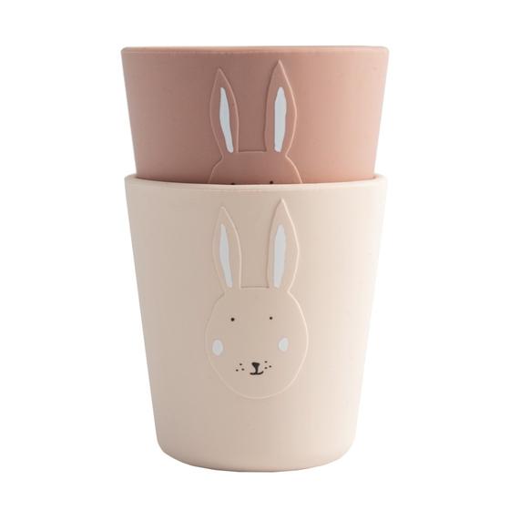 Trixie Silikon Becher 2 Stk. Mrs. Rabbit