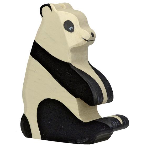 Holztiger Holztier Panda