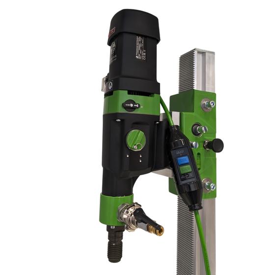 Eibenstock Diamant-Kernbohreinheit mit Softschlagfunktion DSE 200 <br> inklusive 2x Diamant Nass-Trocken-Bohrkrone & Befestigungsset