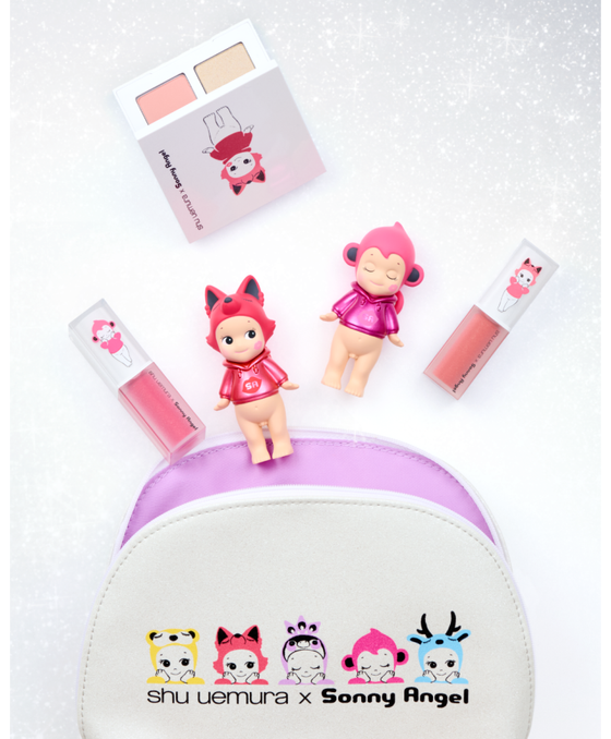 Sonny Angel and shu uemura Makeup Angel Series
