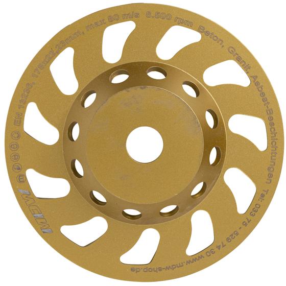 Metall Absaughaube passend zu Makita Winkelschleifer 230 mm <br> inkl. Schleifteller Premium Top