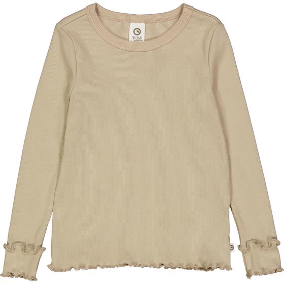 Müsli by Green Cotton Cozy Me Rip Langarmshirt Cashmere