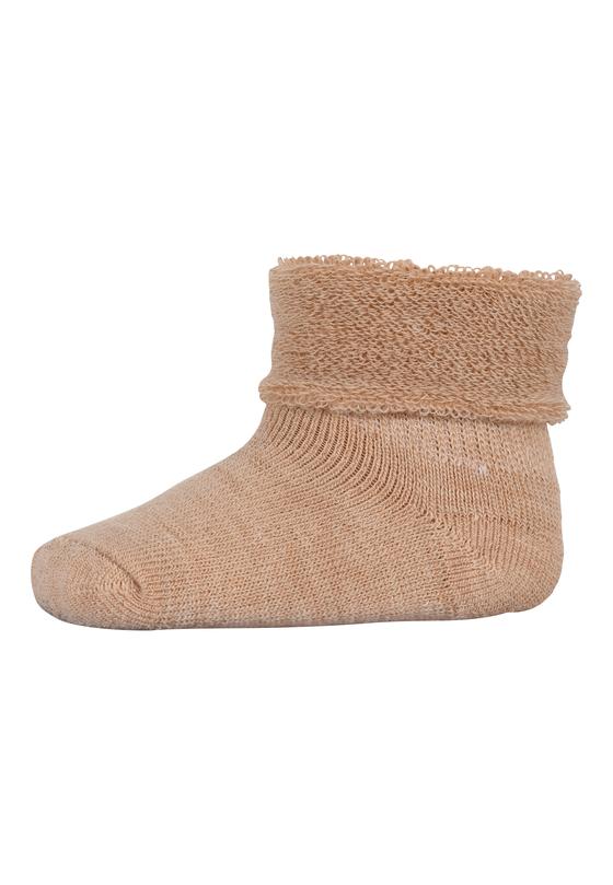 MP Denmark Baby Socken Merinowolle Camel Melange
