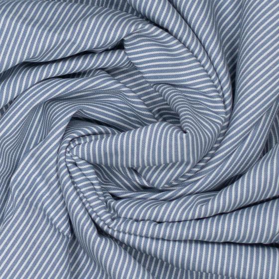Garngefärbte Denim Streifen Canvas dunkelgrau bei Spreefee kaufen