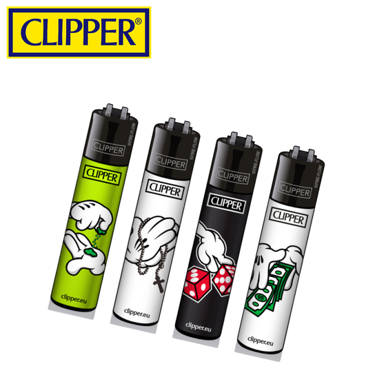 Feuerzeug, CLIPPER®, Cartoon Hands Serie