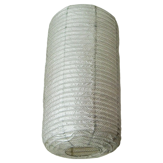 Lampenschirm silber/grau