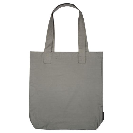 goldmarie Stoffbeutel MOIN MOIN HAMBURG KRAKE steingrau-schwarz Glitzer - 37x14cm