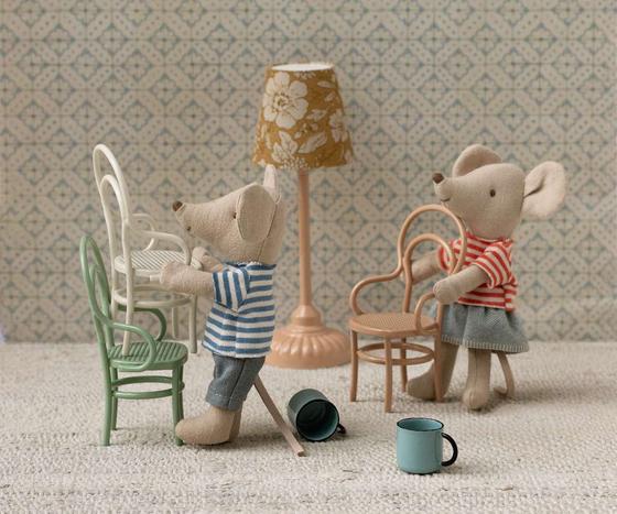 Maileg Vintage Stuhl Maus Minze
