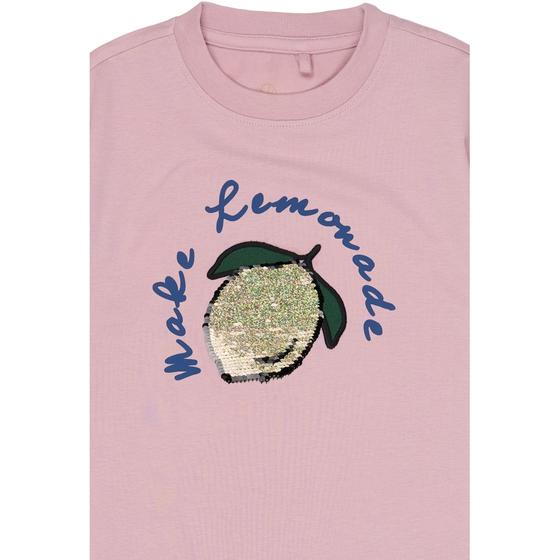 The New Oversized T-Shirt Hannet Silver Pink