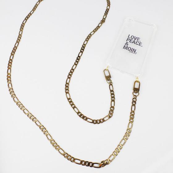 goldmarie Handykette "Metall Chain" brass