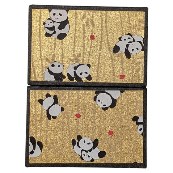 Gedächtnisspiel für unterwegs Pandas