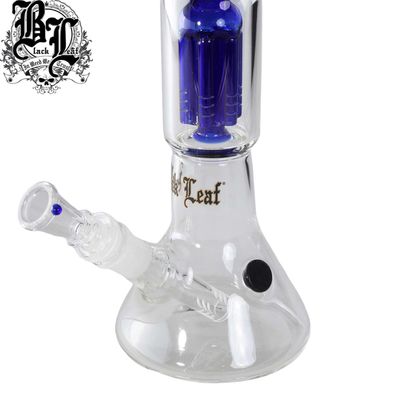 Perkolatorbong, Black Leaf®, 6-Arm, Blau