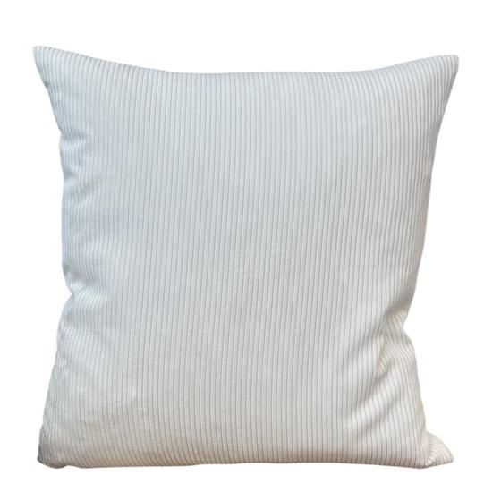 Pad Kissenhülle 40x40 CASUAL Cord, weiss