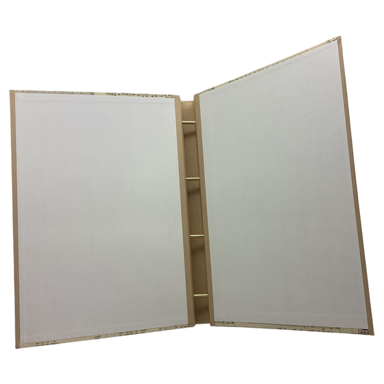 Schraubmappe - Noten, Italienisches Buntpapier