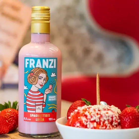 FRANZI Likör SPAGHETTIEIS - 500ml