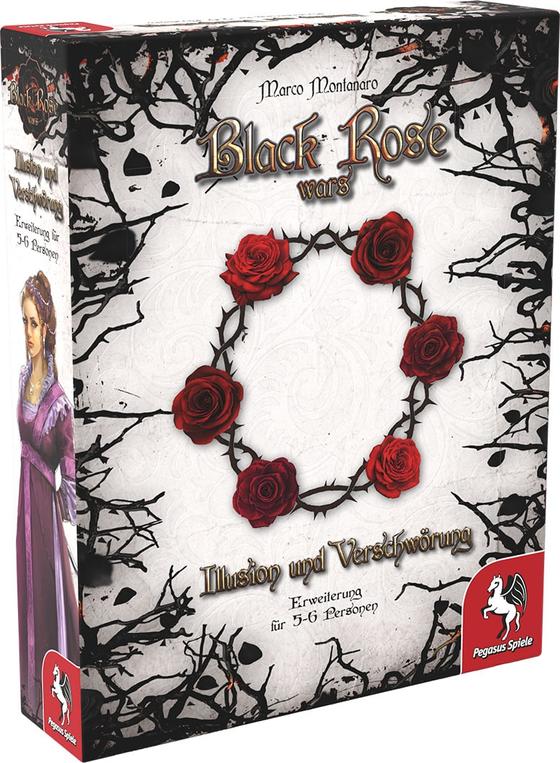 Black Rose Wars: Illusion und Verschwörung 5/6-Personen Erweiterung - Pegasus Spiele