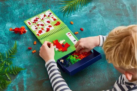 Plus Plus 125 Kreativ Bausteine Puzzle Dinosaurier