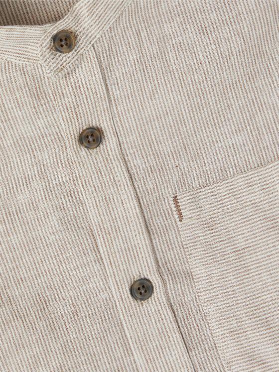 Name It Hemd Brown Lentil Striped