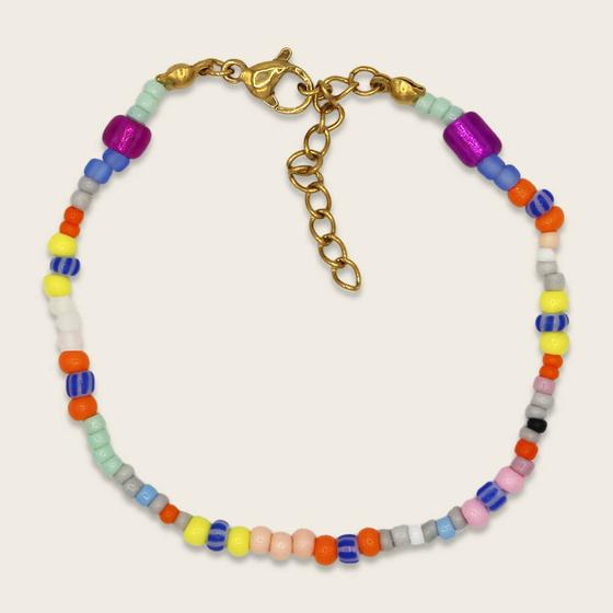 ava&yves Perlenarmband Bunt