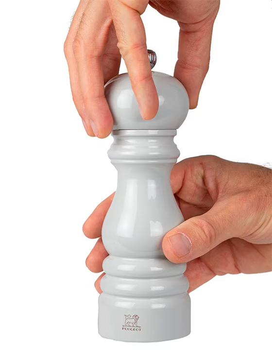 Peugeot Salz- oder Pfeffermühle, U Select lackiert, Perlgrau