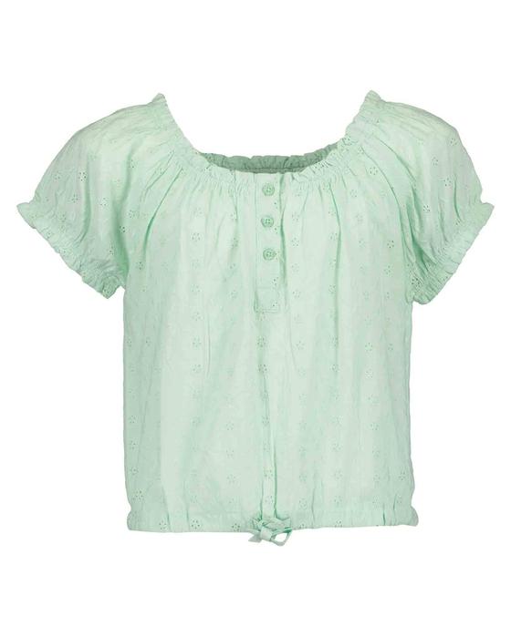 Bluse, reine Baumwolle, zartgrün