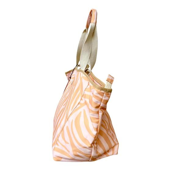 Strandtasche Sporttasche Zebra rosa orange